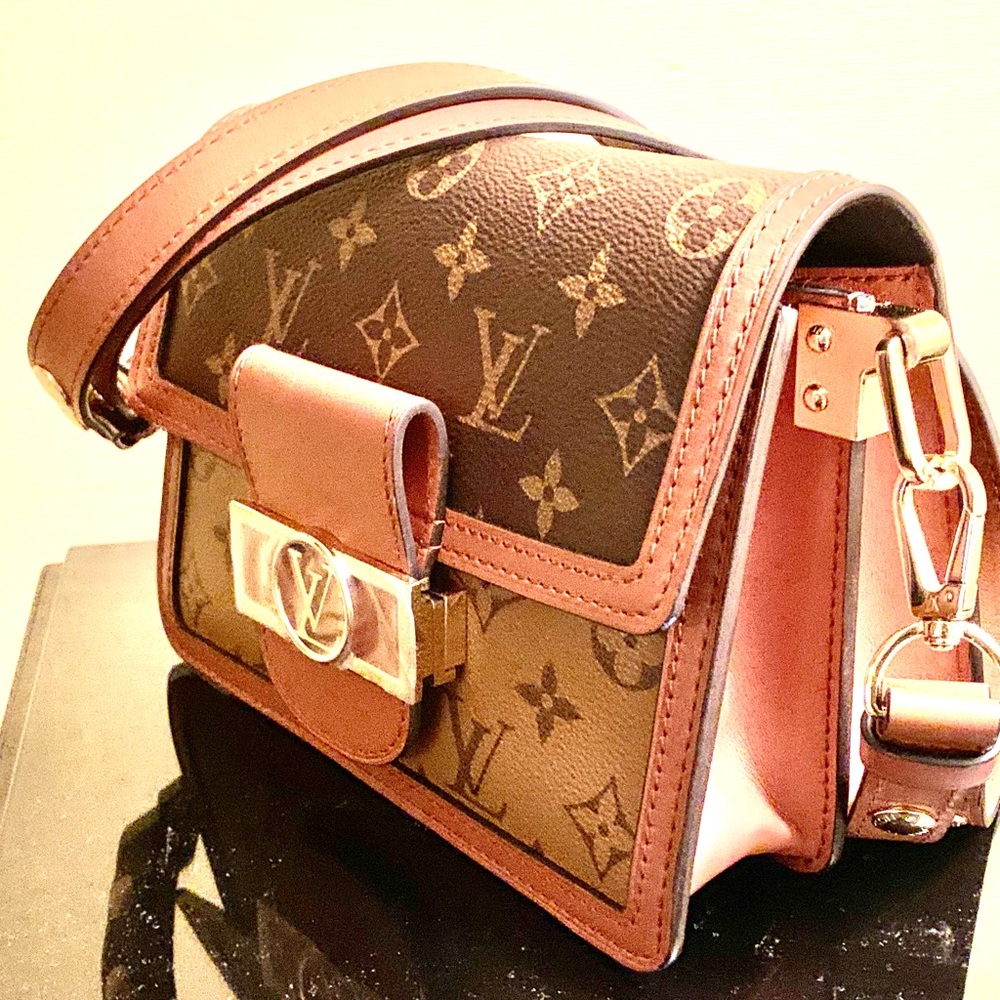 Louis Vuitton 100% AUTHENTIC Mini Dauphine Crossbody Bag